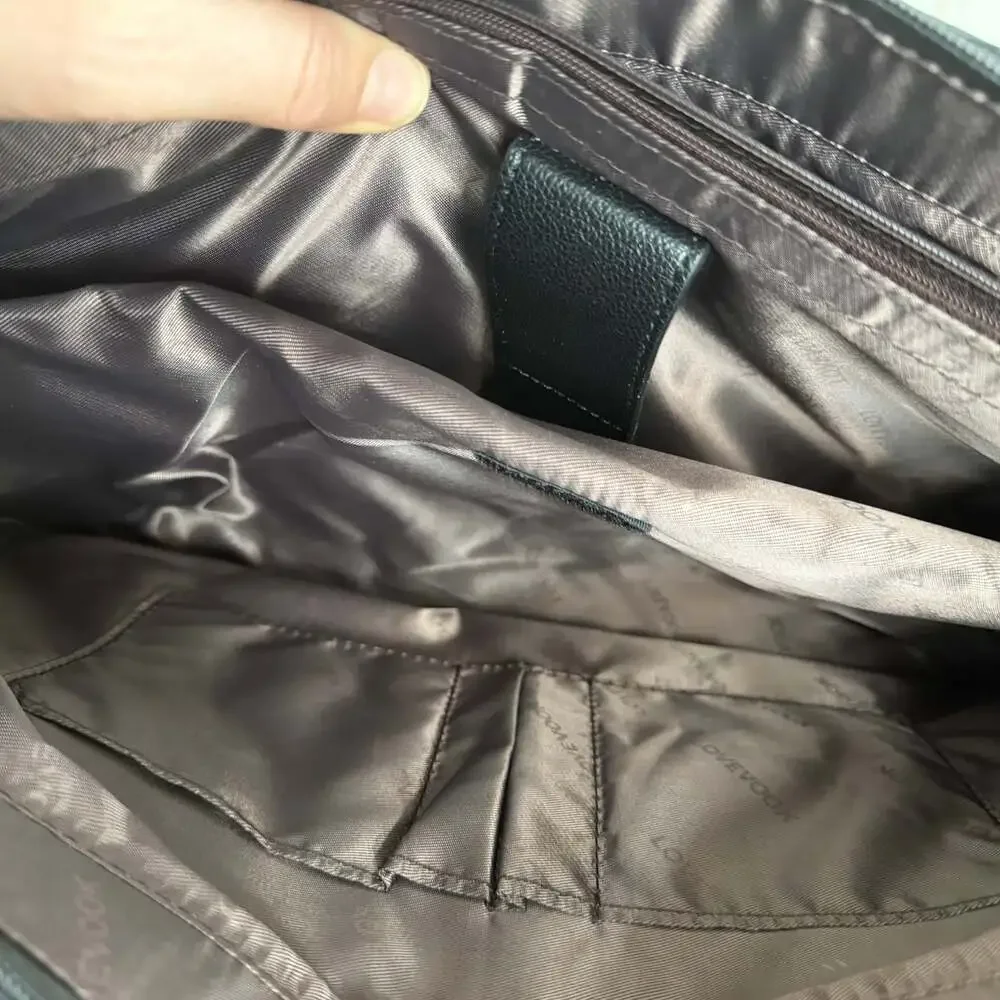 Lovelook 15.6” Shoulder Bag Work Purse~ Waterproof, Black~ Office Briefcase, Lap